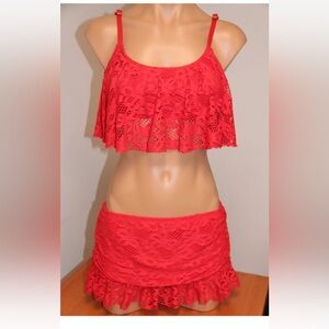 Kenneth Cole Reaction Two-Piece Swimsuit NWT size medium